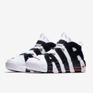 NIKE Air Uptempo White & Black Nike First Copy Shoe