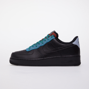 Nike Air Force 1 First Copy Shoes Black Orange Obsidian Replica