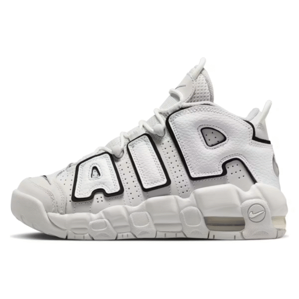 Nike Air More Uptempo White & Black First-Copy Sneaker