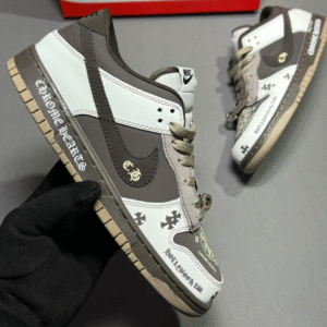 Nike Dunk Low Chrome Hearts First Copy Shoes (1)