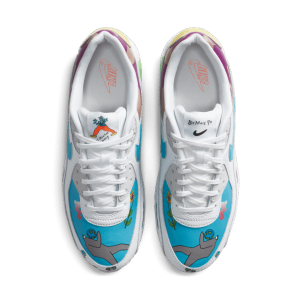 Air Max 90 Flyleather Replica – Ruohan Wang Multicolor | Nike First Copy Shoes
