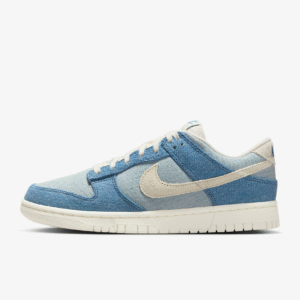 Nike Dunk Low Denim First Copy Sneakers Vintage Blue Streetwear Style