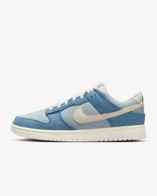 Nike Dunk Low Denim First Copy Sneakers Vintage Blue Streetwear Style