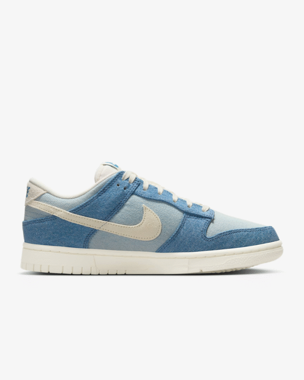 Nike Dunk Low Denim First Copy Sneakers Vintage Blue Streetwear Style