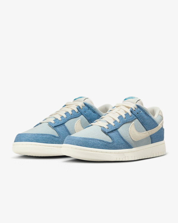 Nike Dunk Low Denim First Copy Sneakers Vintage Blue Streetwear Style