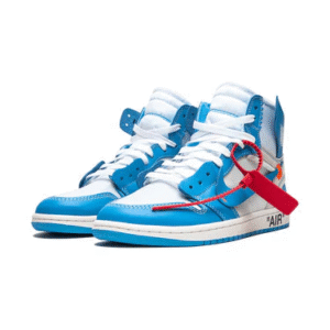 Air Jordan 1 Retro First Copy Shoes High Off-White "University Blue
