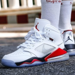 Nike Air Jordan Mars 270 Fire Red Basketball First Copy Sneakers