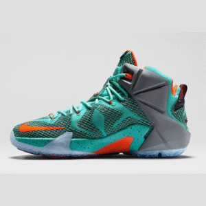 Nike LeBron 12 NSRL First Copy Shoes –Teal Color