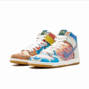 Nike SB Dunk High What The Dunk Thomas Campbell First Copy Shoes