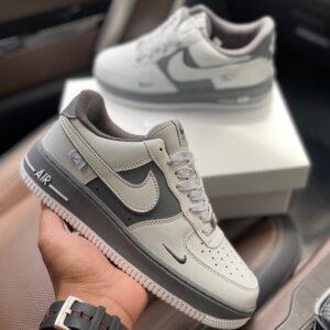 Nike Airforce 1 Low Grey Mattalic First Copy Shoes
