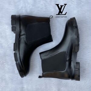 Louis Vuitton Chelsea Leather Boot First copy Shoe For Men Shoes