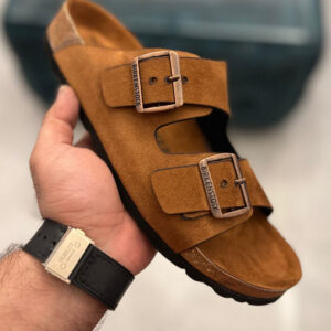 Birkenstock Slides Leather First Copy Slipper