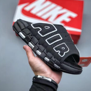 NIKE UPTEMPO SLIDE First Copy Slipper Black